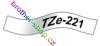 TZe-221 ern/bl pska originl BROTHER TZE221 ( TZ-221, TZ221 )