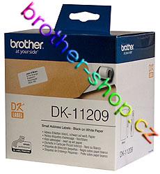 DK-11209 štítky 29x62mm originál BROTHER DK11209