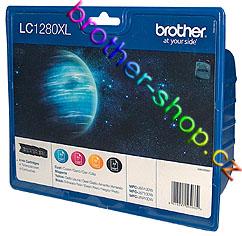 LC-1280XL 4-pack čtyři barvy inkoustových náplní Innobella originál BROTHER LC1280XLVALBP