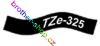 TZe-325 bílá/černé páska originál BROTHER TZE325 ( TZ-325, TZ325 )