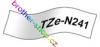 TZe-N241 černá/bílé páska originál BROTHER TZEN241 ( TZ-N241, TZN241 )